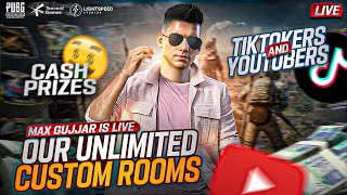 CUSTOM ROOMS🔥 GUJJAR IS BACK🔥😈 Come on Guyz ❤ MaxGujjaryt [upl. by Augie465]