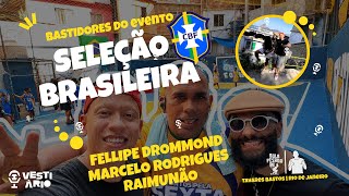 VESTIÁRIO ESPECIAL FELLIPE DROMMOND PRESIDA MARCELO RODRIGUES SPORTV E RAIMUNÃO LÍDER RJ [upl. by Becht436]