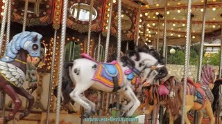 Carrusel de Caballitos  Feria de Julio de Valencia 2017 [upl. by Fabrice318]