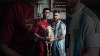 2 Goats 🐐Personality🥰goat ronaldo messi youtubeshorts trending shorts viral fans ytshorts [upl. by Culbert513]