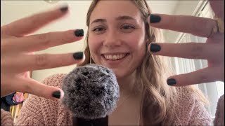 ASMR painting my nails 🎃 [upl. by Koser963]