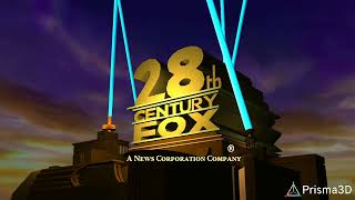 28th century fox remake logo but prisma3d [upl. by Soigroeg]