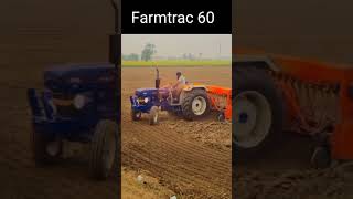 Farmtrac 60 the jorr shortvideo tractorvideo youtubeshorts farmtrac60 tractor [upl. by Myrtie329]