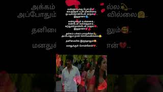 Kannadikku pottu trending love ♥️tamilsong status lovesong [upl. by Aritak853]