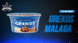 Probamo novi GREKOS jogurt  Ukus MALAGA ⭐ [upl. by Hsac]