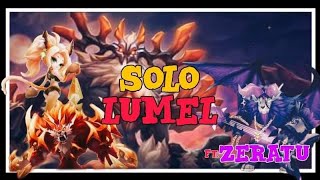 Summoners War Zeratu Solo Lumel Stage 5  Cliff of Tough Beast Men amp Lumel Remains [upl. by Gael296]