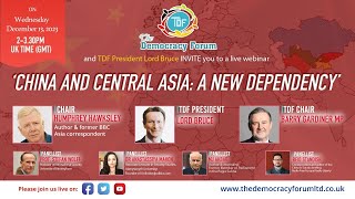 China and Central Asia A new dependency [upl. by Adyela]