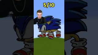 Which SONIC is the BEST 😍 shorts minecraft [upl. by Erihppas]