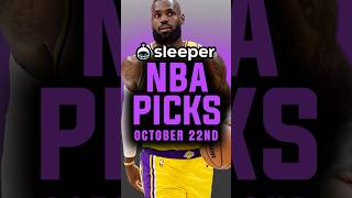 BEST Sleeper NBA Picks for today 10222024  Sleeper Picks Promo Code [upl. by Drol]