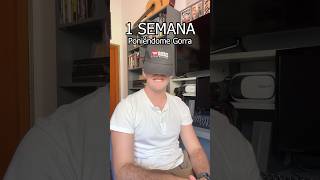 1 Día vs 1 Año Aprendiendo a Ponerme una Gorra 🧢 youtubeshorts shorts [upl. by Nnuahs]