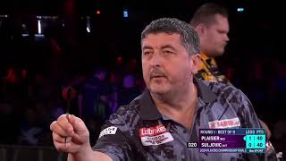 Darts 2024 Players Championship Finals Round 1  Plaisier v Suljovic Highlights [upl. by Elohcim]