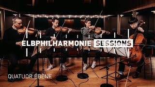 Elbphilharmonie Sessions  Das Quatuor Ébène spielt Mozart  Streichquartett in DDur KV 575 [upl. by Rodd]