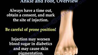 Injections Around The Ankle and Foot Overview  Everything You Need To Know  Dr Nabil Ebraheim [upl. by Arvonio]