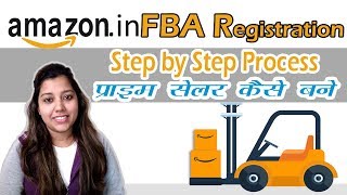 Amazon India FBA Seller Registration  Steps by Step Amazon India fba enrollment tutorial in Hindi [upl. by Amekahs]