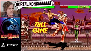 Mortal Kombat 2 PS3 Full Playthrough as Johnny Cage with Tips amp Tricks 1080p [upl. by Osicran92]