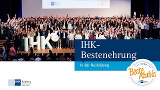 IHKBestenehrung in der Ausbildung 2024 [upl. by Benjy]