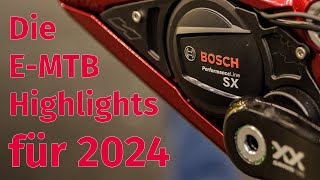 Eurobike 2023 Die neuen EMTBs mit Bosch SX und Pinion MGU [upl. by Naivad]