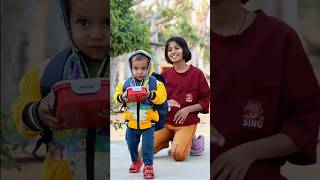 Rudra ko School 🎒 Nahi jana shorts school sister youtubeshorts [upl. by Ahsinom]