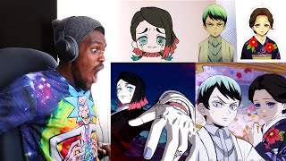 Demon Slayer Hinokami Chronicles  Enmu and YushiroTamayo DLC Character Trailers REACTION VIDEO [upl. by Laurinda348]