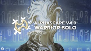 Alphascape V40 SAVAGE  O12S  WAR Solo  FINAL FANTASY XIV ONLINE [upl. by Samtsirhc]