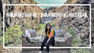 Harihareshwar  Shrivardhan  Diveagar Travel Vlog  हरिहरेश्वर दिवेआगर  श्रीवर्धन  Itinerary [upl. by Gagne]