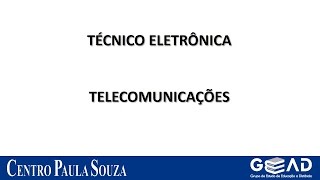 Eletrônica  Telecomunicações  Mod IV Ag 02  Modulação Analógica e Digital [upl. by Pegma]