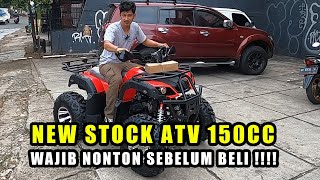 ATV BIG HUNTER 150CC REVIEW BY GARASI OMDICK [upl. by Breger375]