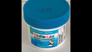 Unboxing Fleet PediaLax Glycerin Suppositories laxative [upl. by Enywad]