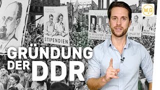 Gründung der Deutschen Demokratischen Republik DDR  Geschichte [upl. by Eveiveneg]