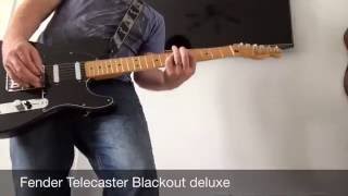 NIRVANA  MUDHONEY riffs  Fender Telecaster Blackout  fuzz guitar demo  Mudhoney  Nirvana [upl. by Maitland731]