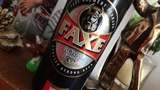 Bière Forte FAXE Royal  Produit Danois [upl. by Toh]