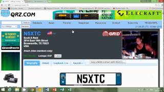 Find amateur radio location and info with QRZ and QRZCQ Websites [upl. by Anisor]