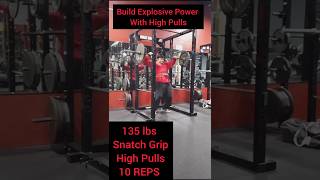 EGOMANIAC Launches Barbell Over His Head shorts fitness powerlifting [upl. by Radke]