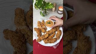 Chicken Tenders chickentenders easyrecipe friedchicken chickenrecipes [upl. by Lairea]