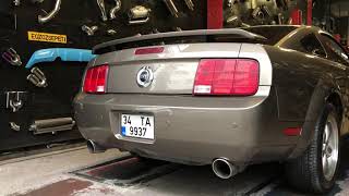 FORD MUSTANG GT EGZOZ SESİ [upl. by Adnoral]