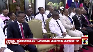 Conseil Présidentiel de transition  Cérémonie de passation de pouvoir Part 4 [upl. by Nyrat]