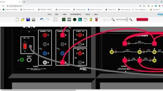 Short Circuit Test of Transformer using LVSIM Labvolt [upl. by Dewar]