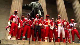 Power Rangers  Celebrate Power Rangers 20th Anniversary in the Big Apple [upl. by Annonyw]