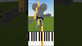 Zoonomaly  All Monsters Size ComparIson lsmeme  Piano Tutorial [upl. by Papageno715]