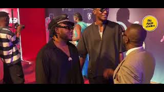 Celebrities Fella Makafui Stonebwoy Epixode Keche Dmx etc at Red carpet at 3 music awards 2024 [upl. by Ahsoyek]