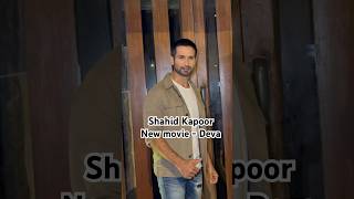 Shahid Kapoor upcoming movie deva  deva shahidkapoor farzisong bollywood [upl. by Giwdul]