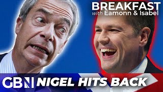 Nigel Farage HITS BACK at delusional Tories over retirement claims Not a cats chance in HELL [upl. by Oby]