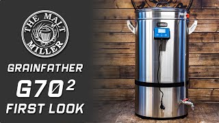 GRAINFATHER G70² FIRST LOOK  HOME BREW 60 LITRES OF BEER  THE MALT MILLER [upl. by Monteria]