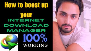 How to speed up Internet Download Manager  Boost up your IDM  IDM ko karen fast 100 real method [upl. by Goldshell]