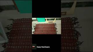 How to make a LED Reflective Mirror from a Waste Clock youtubeshorts tutorial mirror diy easy [upl. by Lalita]