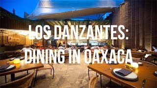 Los Danzantes Dining in Oaxaca [upl. by Ayikaz]