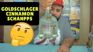 GOLDSCHLAGER CINNAMON SCHANPPS LIQUEUR REVIEW [upl. by Elak39]