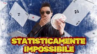 Effetto con le carte impossibile magia contro statistica [upl. by Anirrehs411]