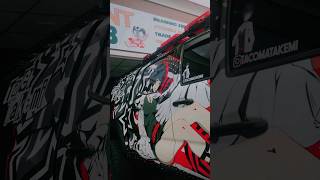 Persona anime Itasha livery wrap Toyota truck by Xpress Skins automobile itasha [upl. by Ecinnahs]