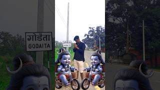 Chota bholenath jii aaya motorcycle pe shirts youtube video [upl. by Colton]